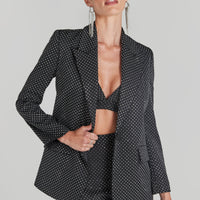 Kira Black Blazer