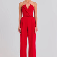 Vanessa Red Jumpsuit