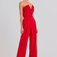 Vanessa Red Jumpsuit