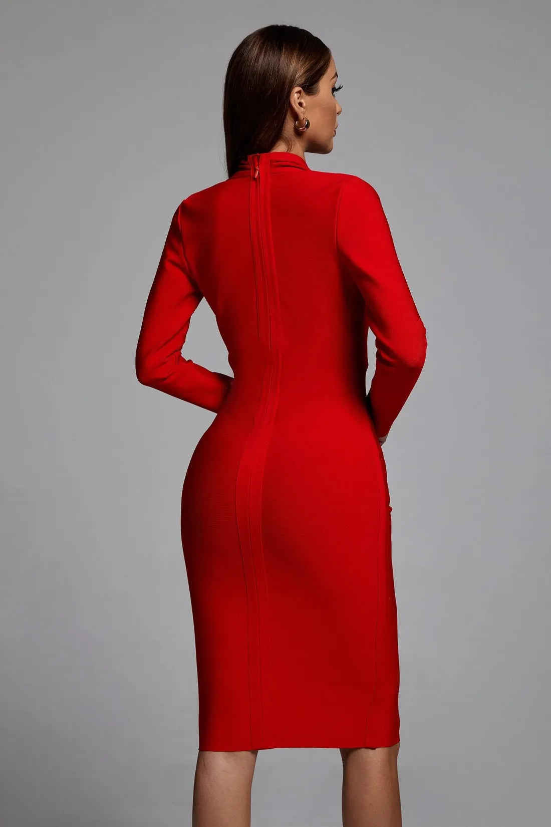 Persephone Bandage Dress - Red