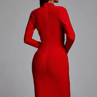 Persephone Bandage Dress - Red