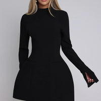 Kelly Mini Dress - Black