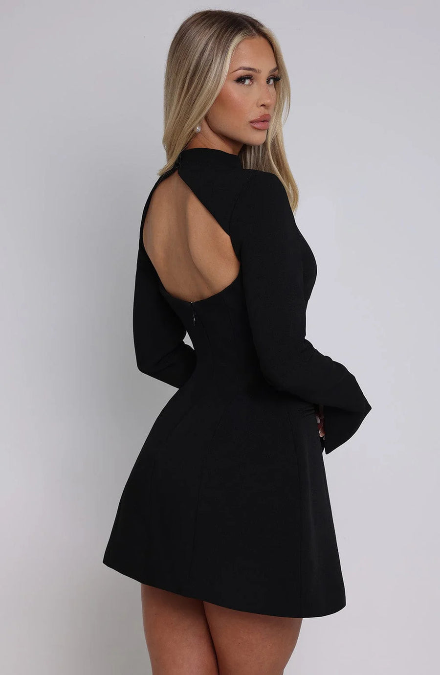 Kelly Mini Dress - Black